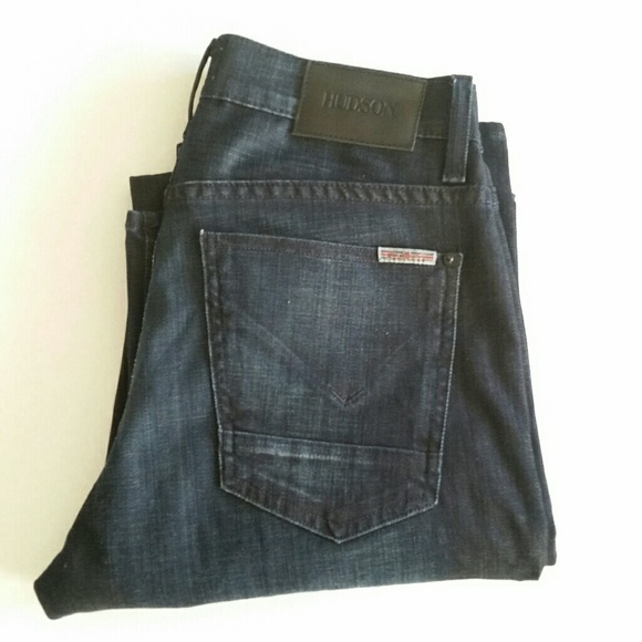 Hudson Jeans Denim - Hudson Straight Leg Button Fly Jeans